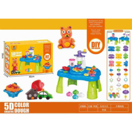 Screw host color mud table